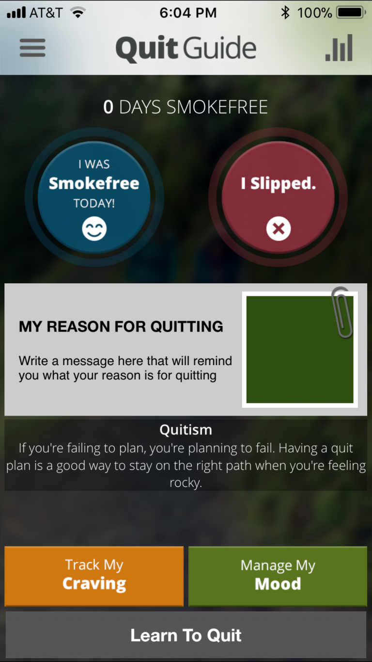 The Best Quit Smoking App